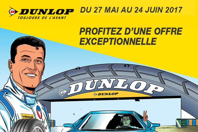 Dunlop : Jusqu'à 80 € remboursés ! chez Ideal pneu