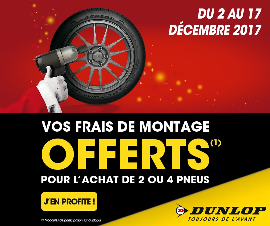 Dunlop : Jusqu'à 80 € remboursés ! chez Ideal pneu