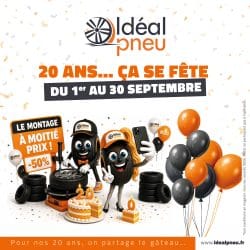 MONTAGE ET EQUILIBRAGE A MOITIE PRIX SOIT 50% DE REMISE*